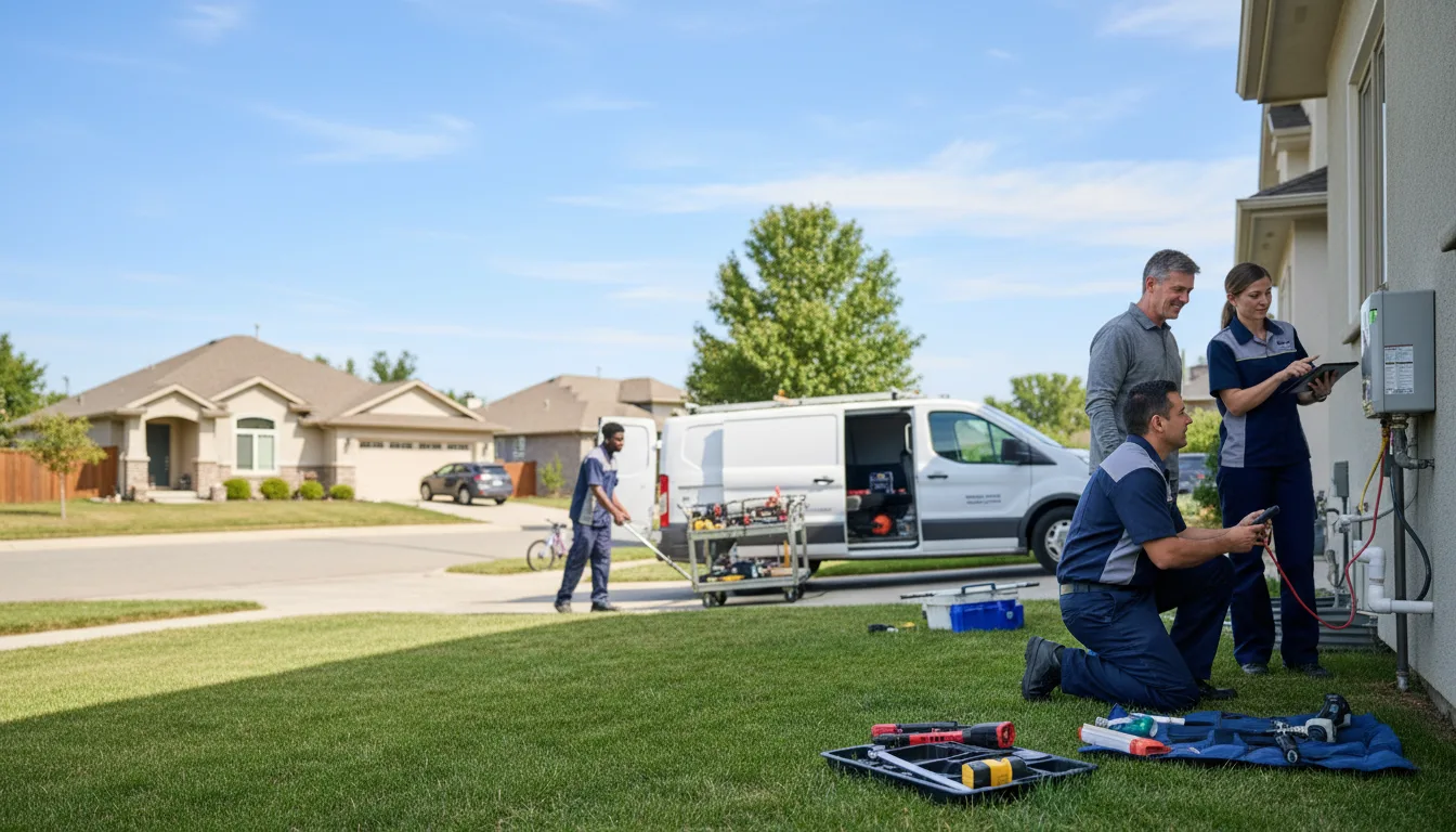 Tankless water heater service in Ladd, IL